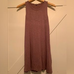 Madewell XS purple tank dress